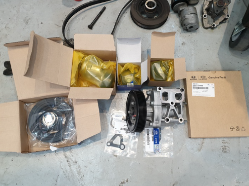 LF쏘나타 벨트부품