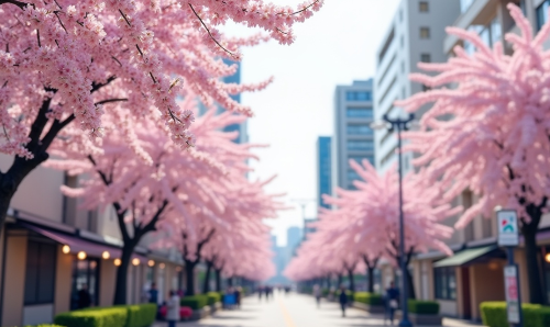 오사카 3월 이미지입니다.