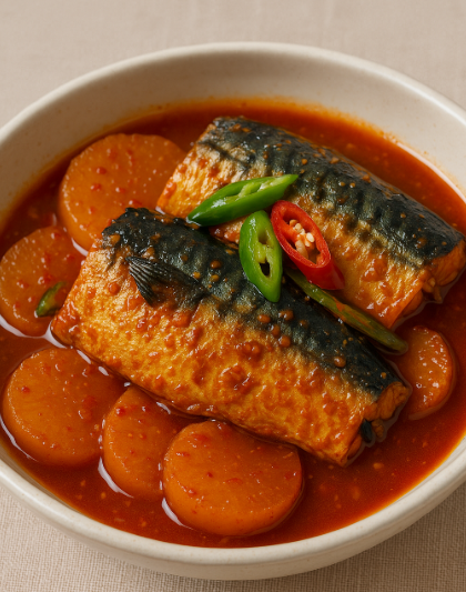 고등어 조림 사진