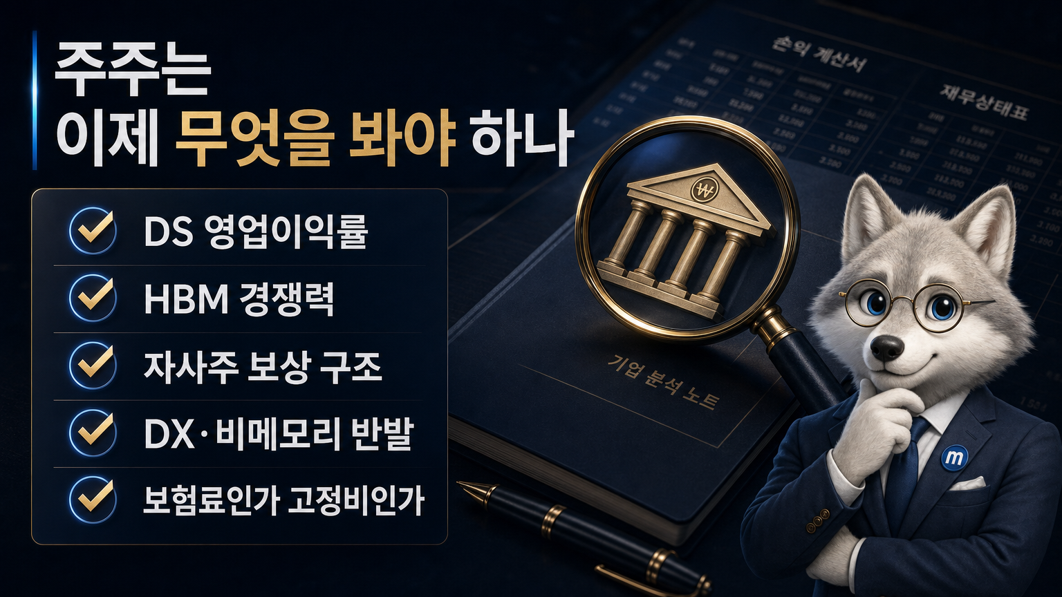 삼성전자 주주가 확인해야 할 다섯 가지