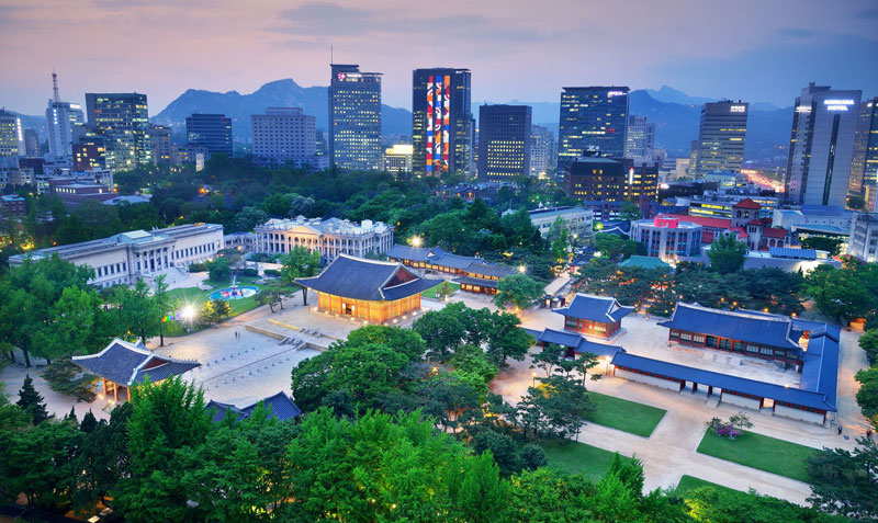 덕수궁 전경 사진