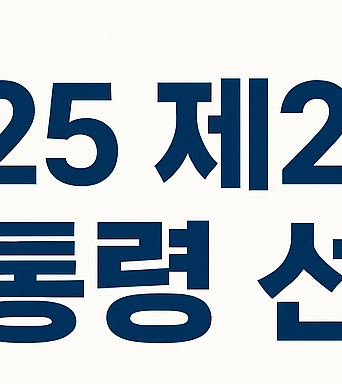 대통령 선거 개표방송