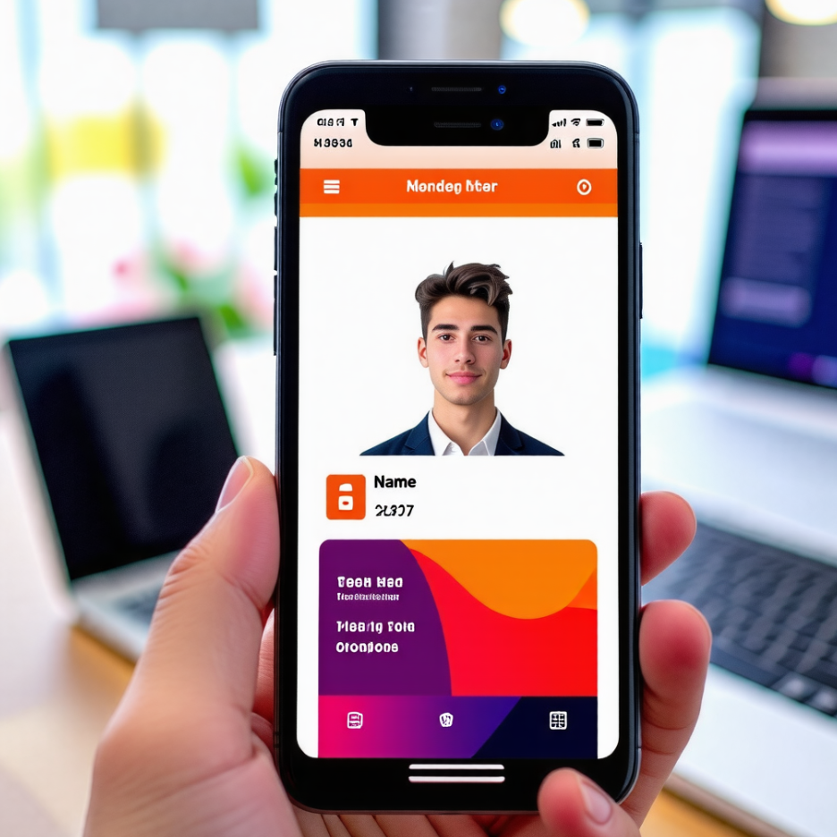 모바일 신분증 예시