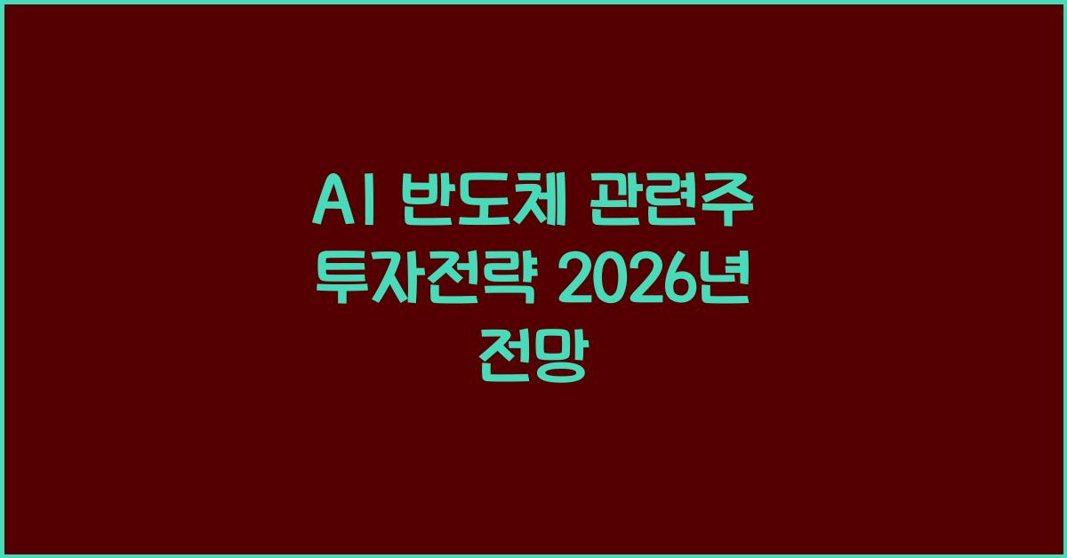 AI 반도체 관련주