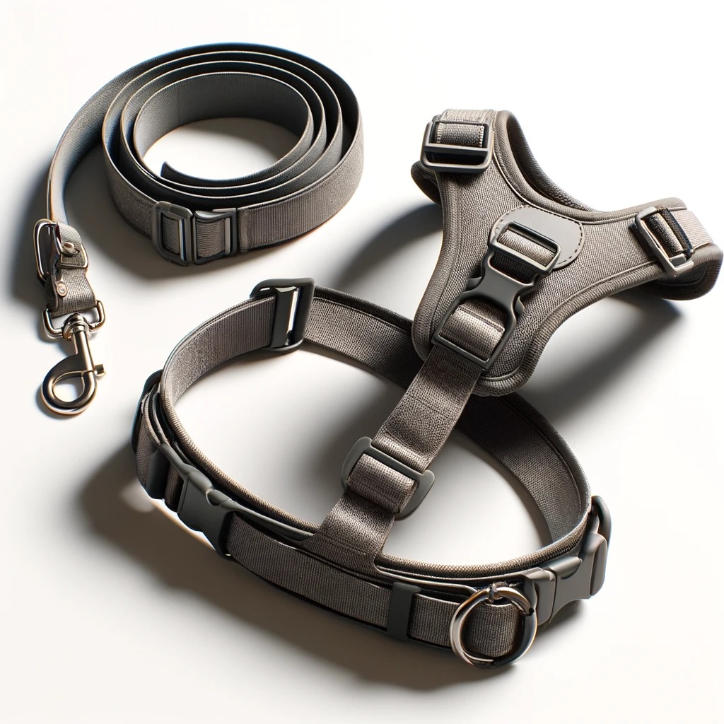 반려견 하네스와 목줄