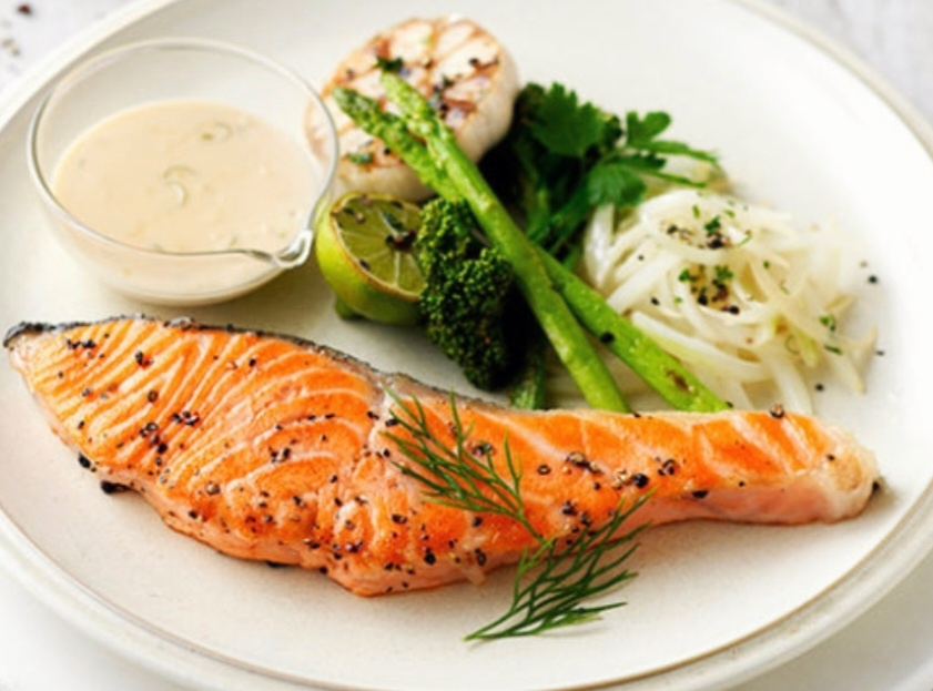 연어 스테이크 이미지