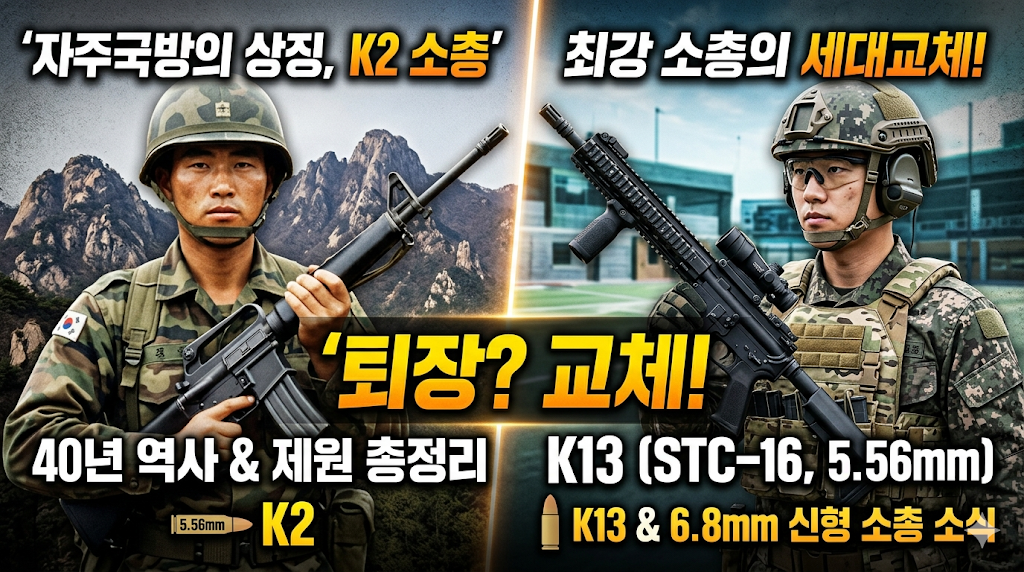 대한민국 K2 소총의 역사,제원, 차세대 신형 교체 소식