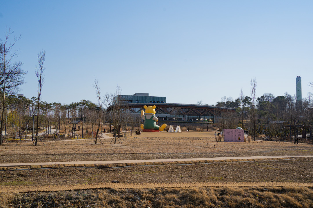 영흥 수목원 산책로