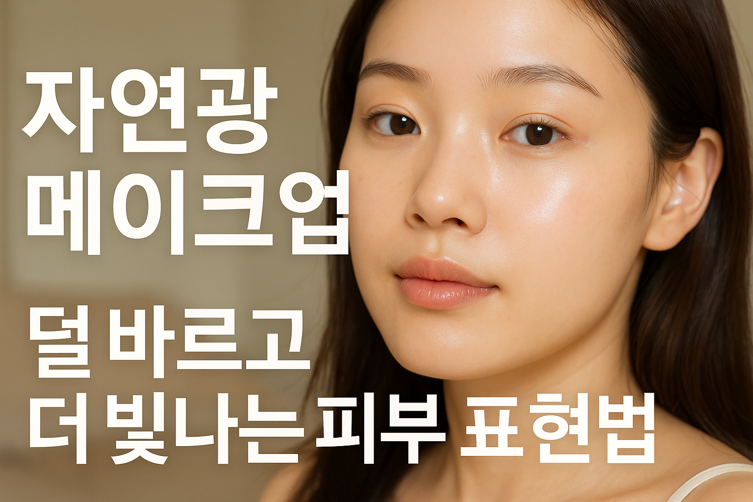 자연광 메이크업