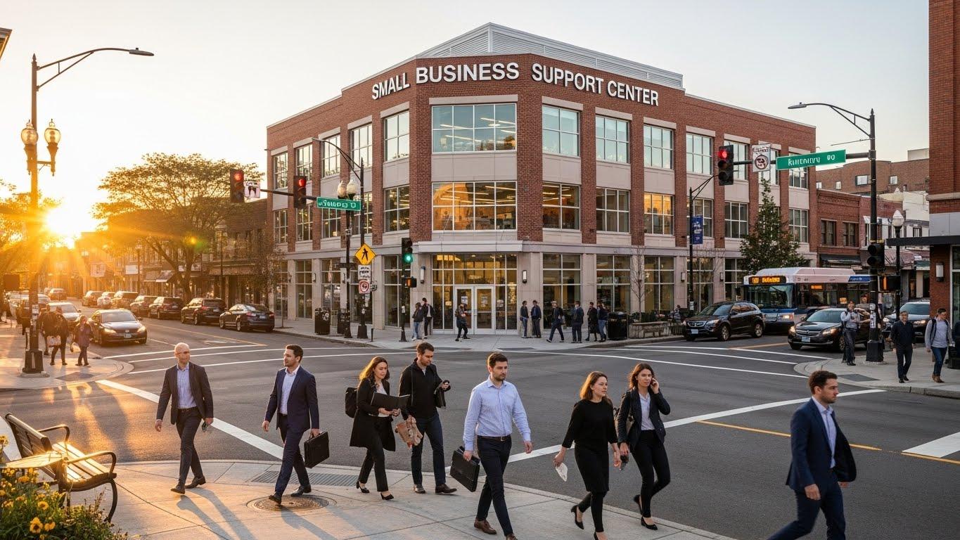 중소기업지원센터삼거리