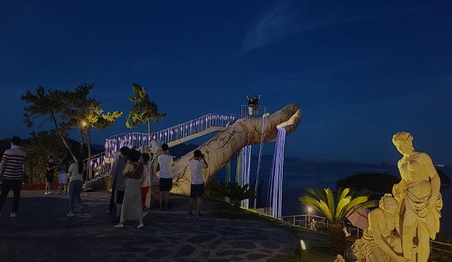 여수 예술랜드 리조트 전망대