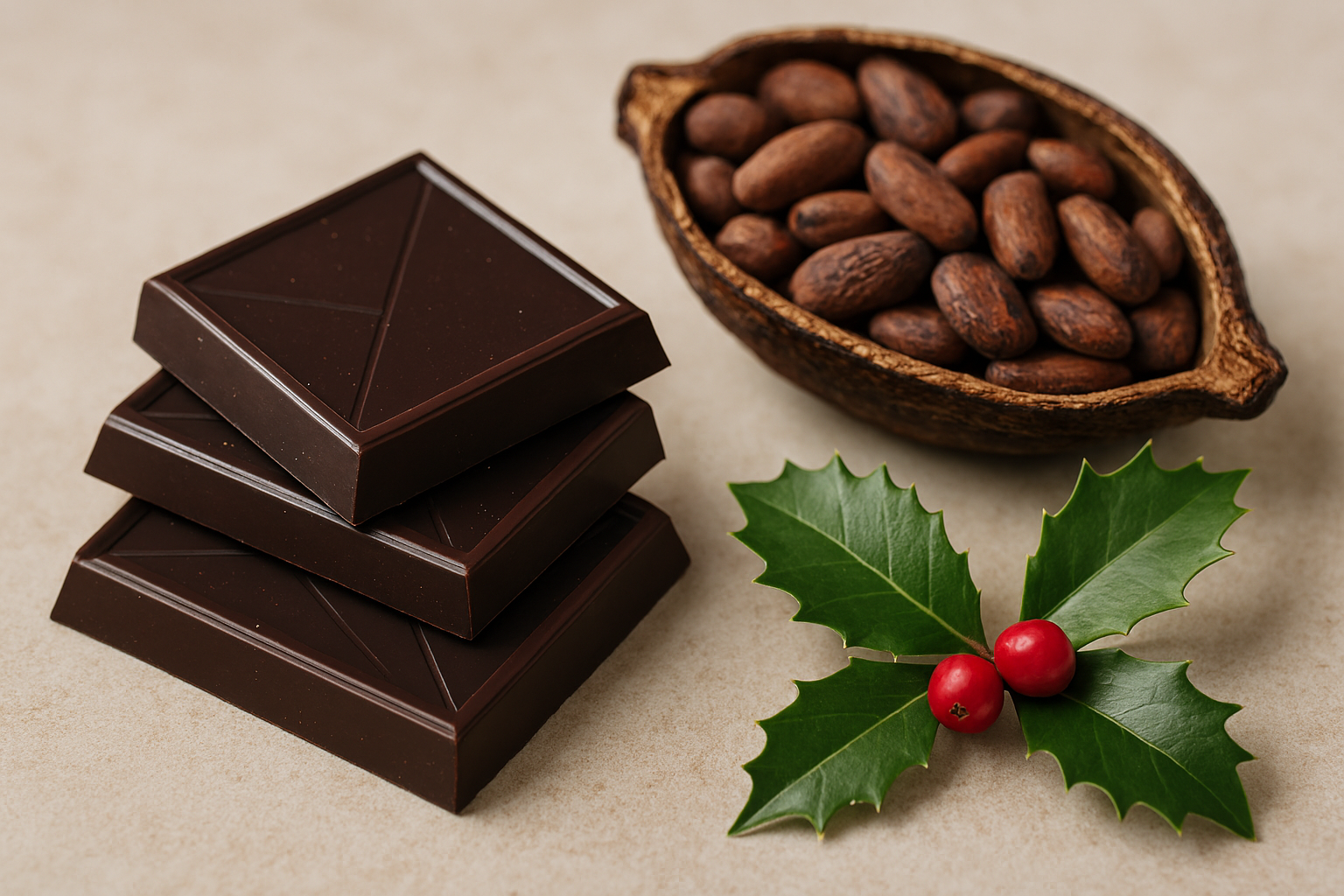 카카오 함량이 높은 다크초콜릿 이미지