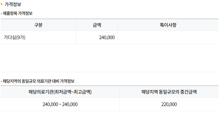 자궁경부암 예방접종 가격 확인방법