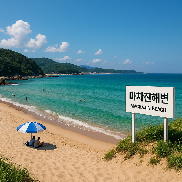 강원도 고성의 숨은 여름 명소, 마차진해변