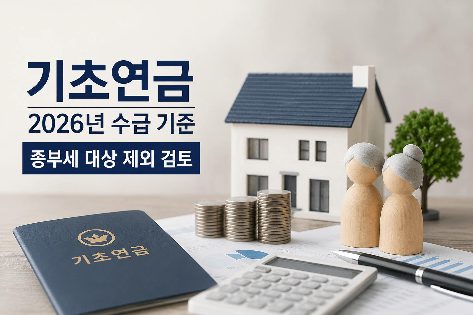 종부세 대상 노인, 기초연금 못 받을까? 2026년 개편안 핵심 정리