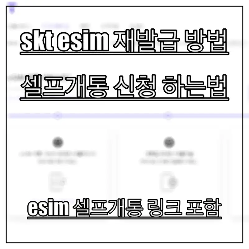 skt-esim-재발급-방법을-알아보는-모습