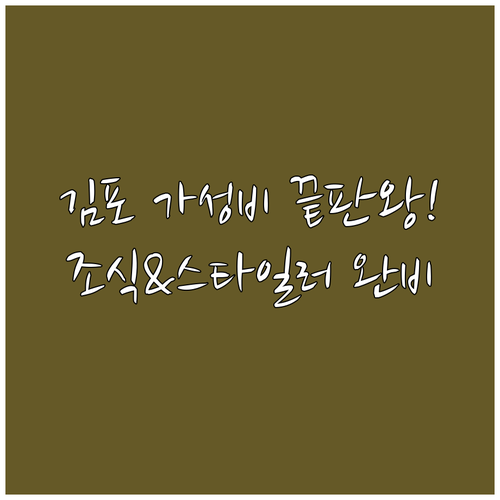 김포 비즈니스 호텔 추천 스타일러와 ..
