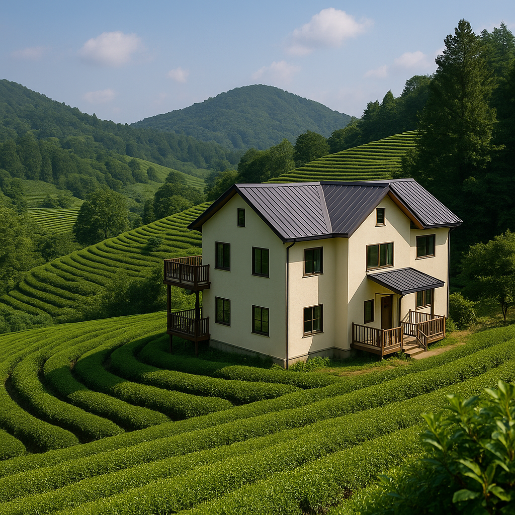 보성 녹차밭 뷰 숙소 &mdash; 자연 속 힐링