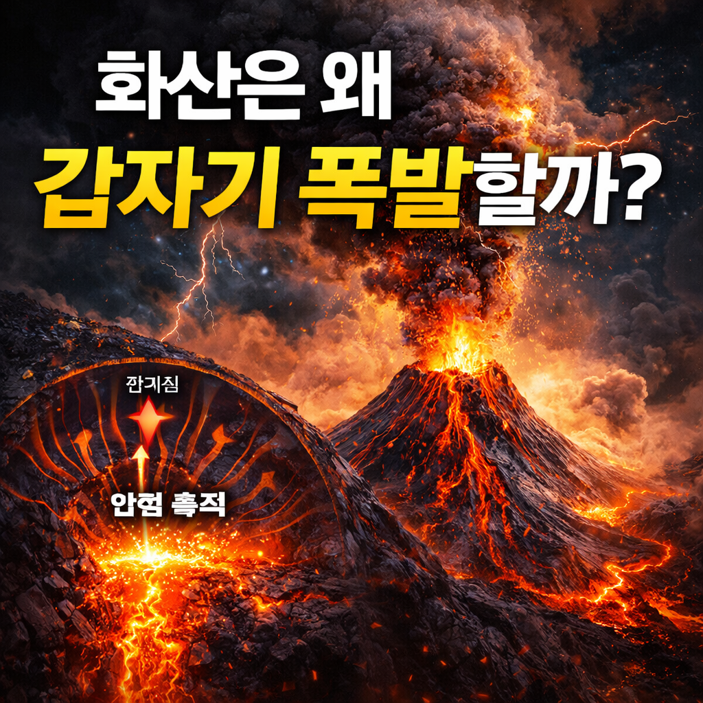 화산은 왜 갑자기 폭발할까 조용한 시간 뒤 숨겨진 압력의 비밀