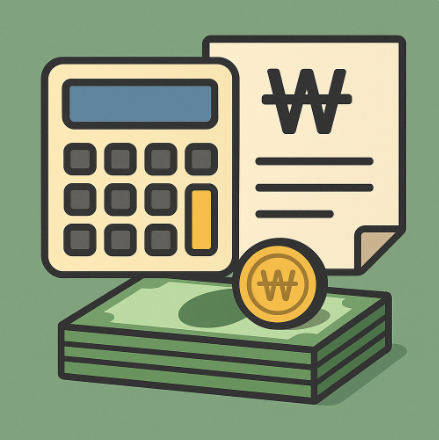 퇴직금 계산기 실수령액