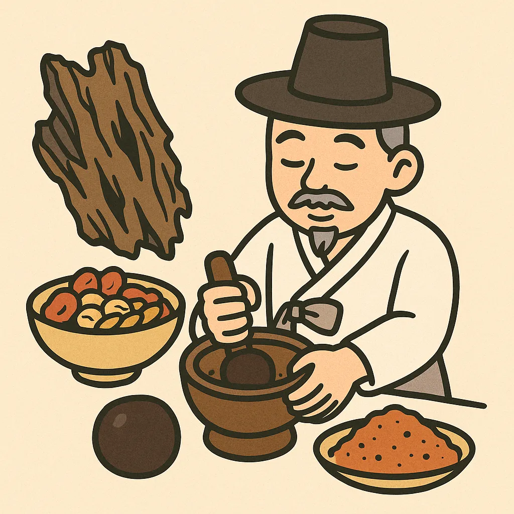 침향 공진단 재료와 전통 제조 과정14