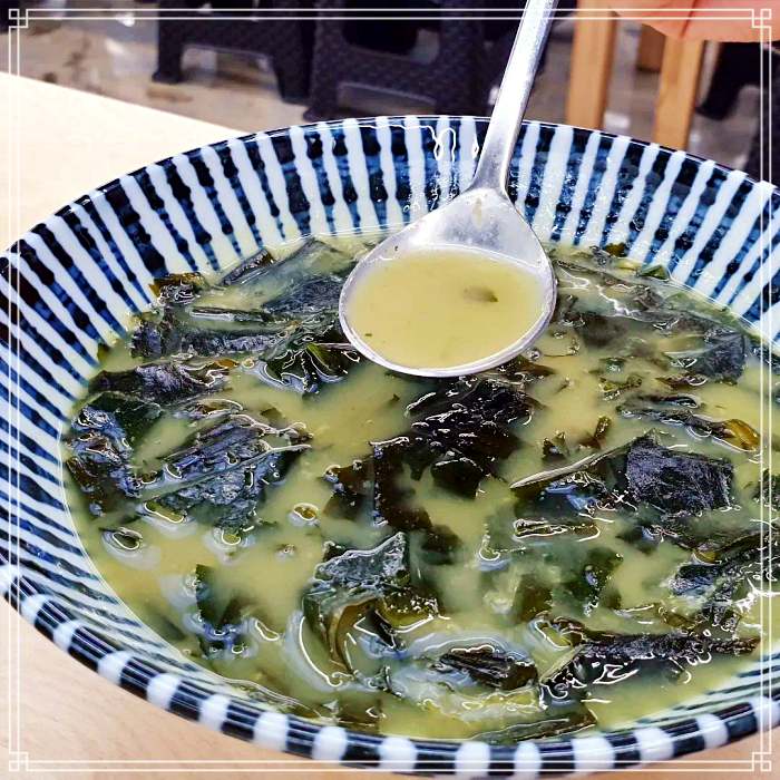 제주, 제주공항 맛집 성게 미역국, 전복물회, 회국수