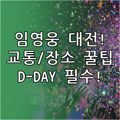 2026년 임영웅 대전 공연 1월 2..