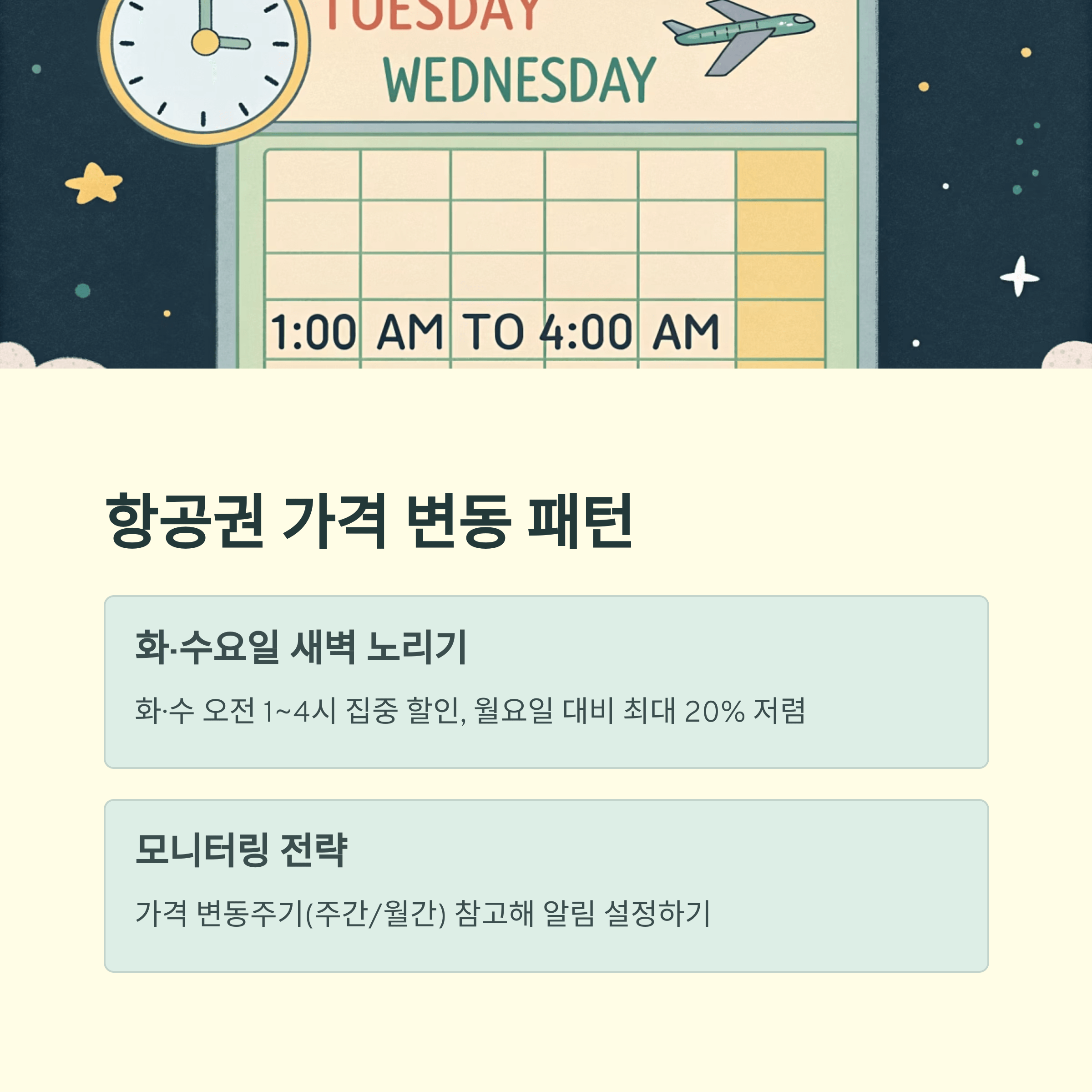 여행 경비 절약법, 항공권과 숙소 예약 타이밍