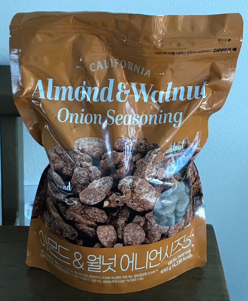 아몬드 월넛 어니언 시즈닝 포장지