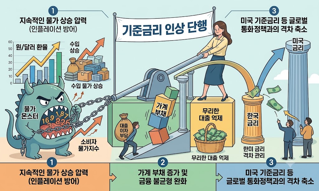 한국 기준금리 인상