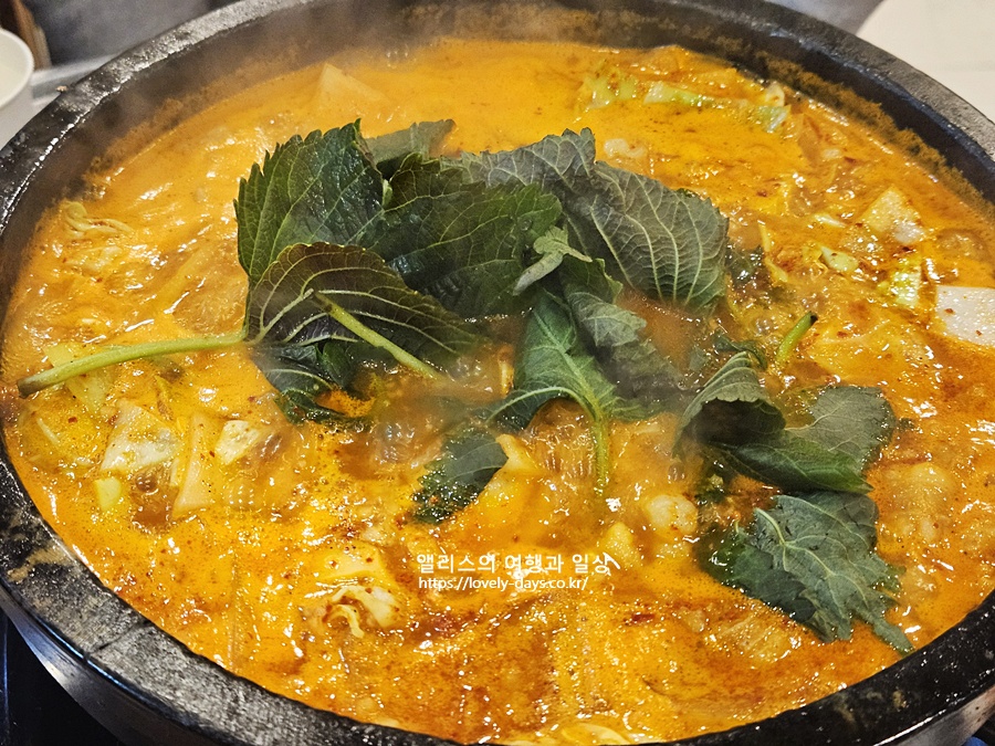 승한막창집 해운대점 메뉴 가격 대창구이 곱창전골 후기