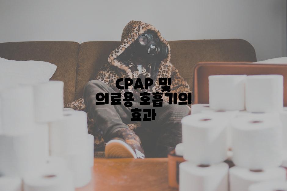 CPAP 및 의료용 호흡기의 효과