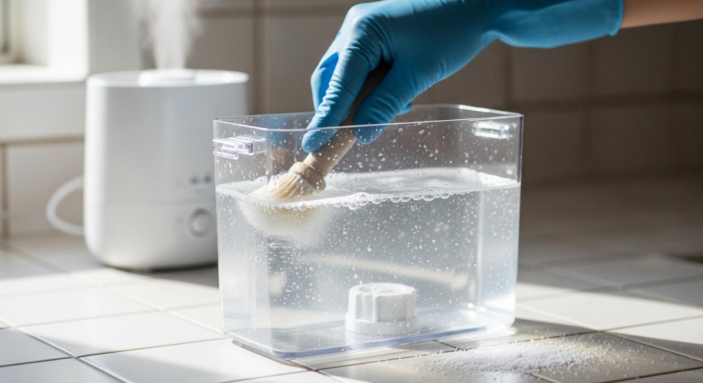 가습기 청소 과탄산