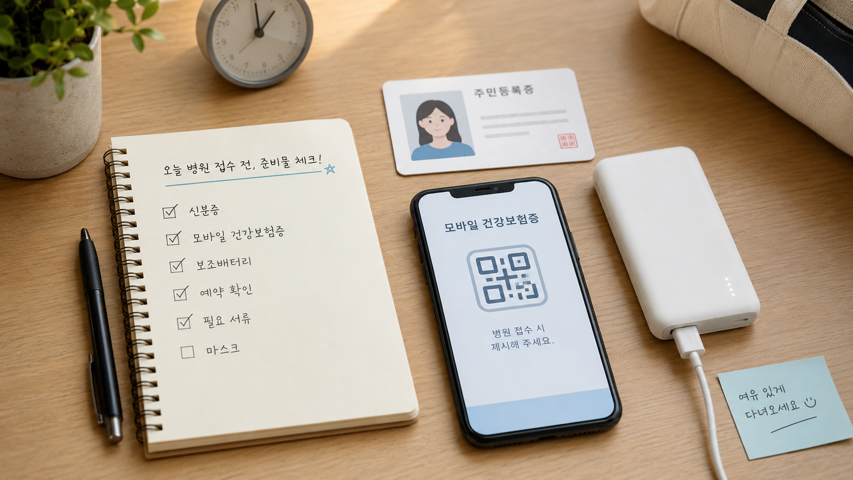 오늘 병원 간다면 이걸 먼저 챙기세요
