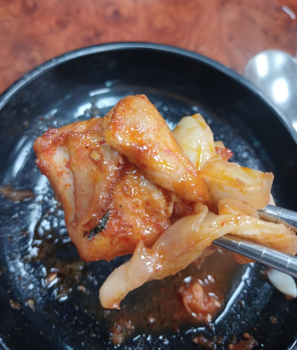 학곡리 닭갈비 한입