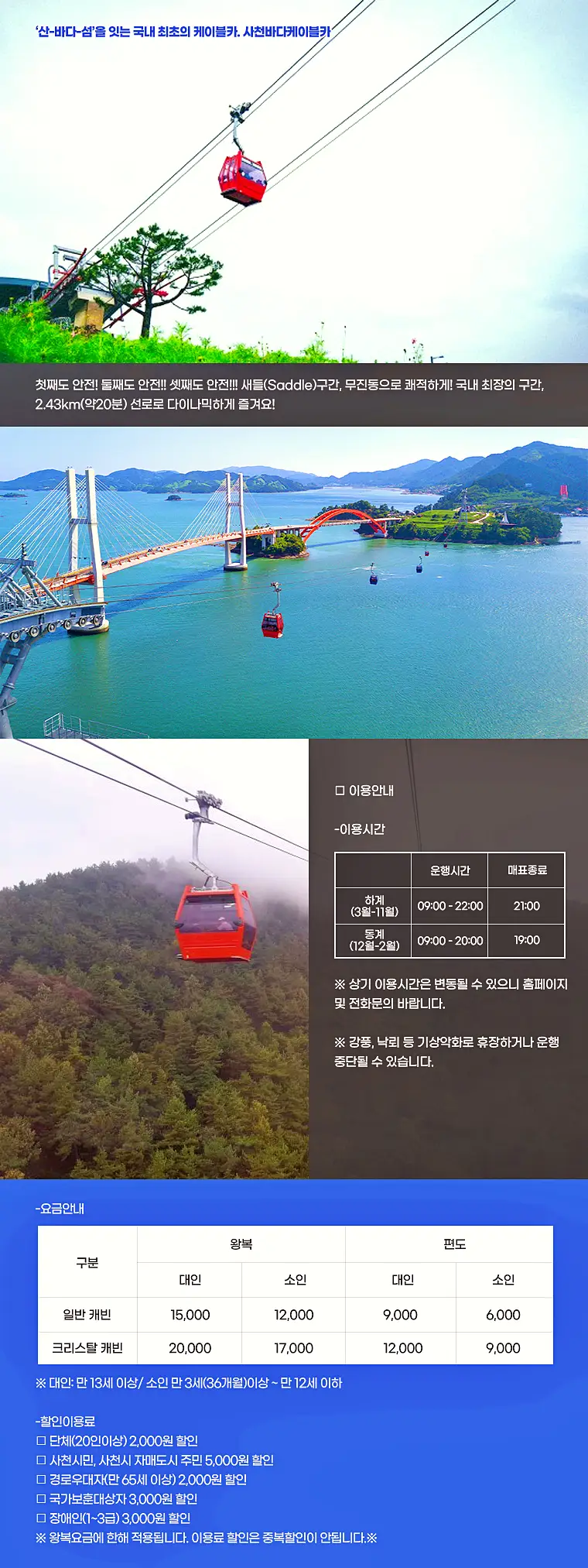 보고 먹고 즐기고 3GO 경남 사천 해상 케이블카, 공원, 전어 제철 모듬회 맛집 여행 코스 가볼만한 곳 추천