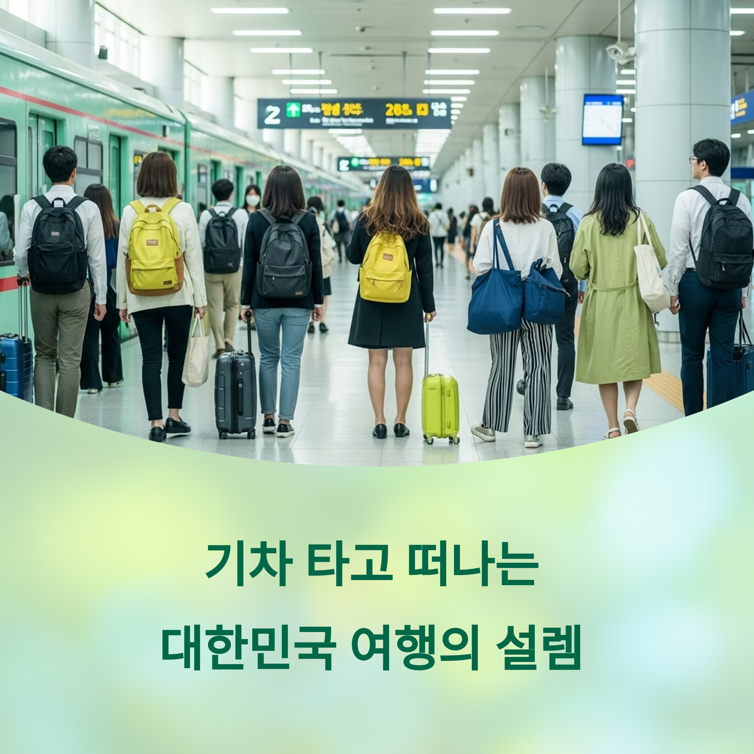 낭만 가득 기차 여행, 지금 바로 시작하세요!