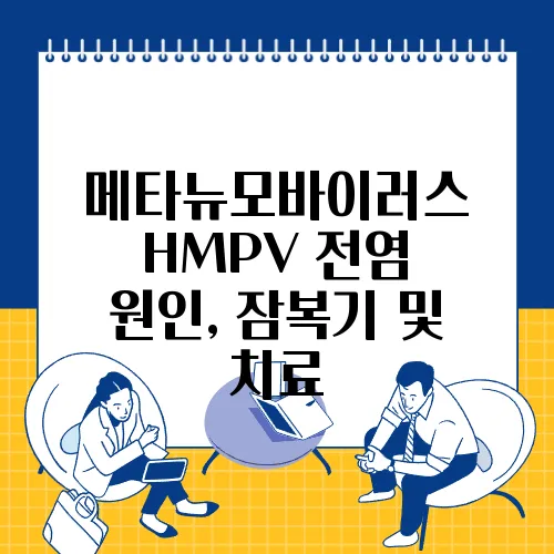 메타뉴모바이러스 HMPV 전염 원인, 잠복기 및 치료