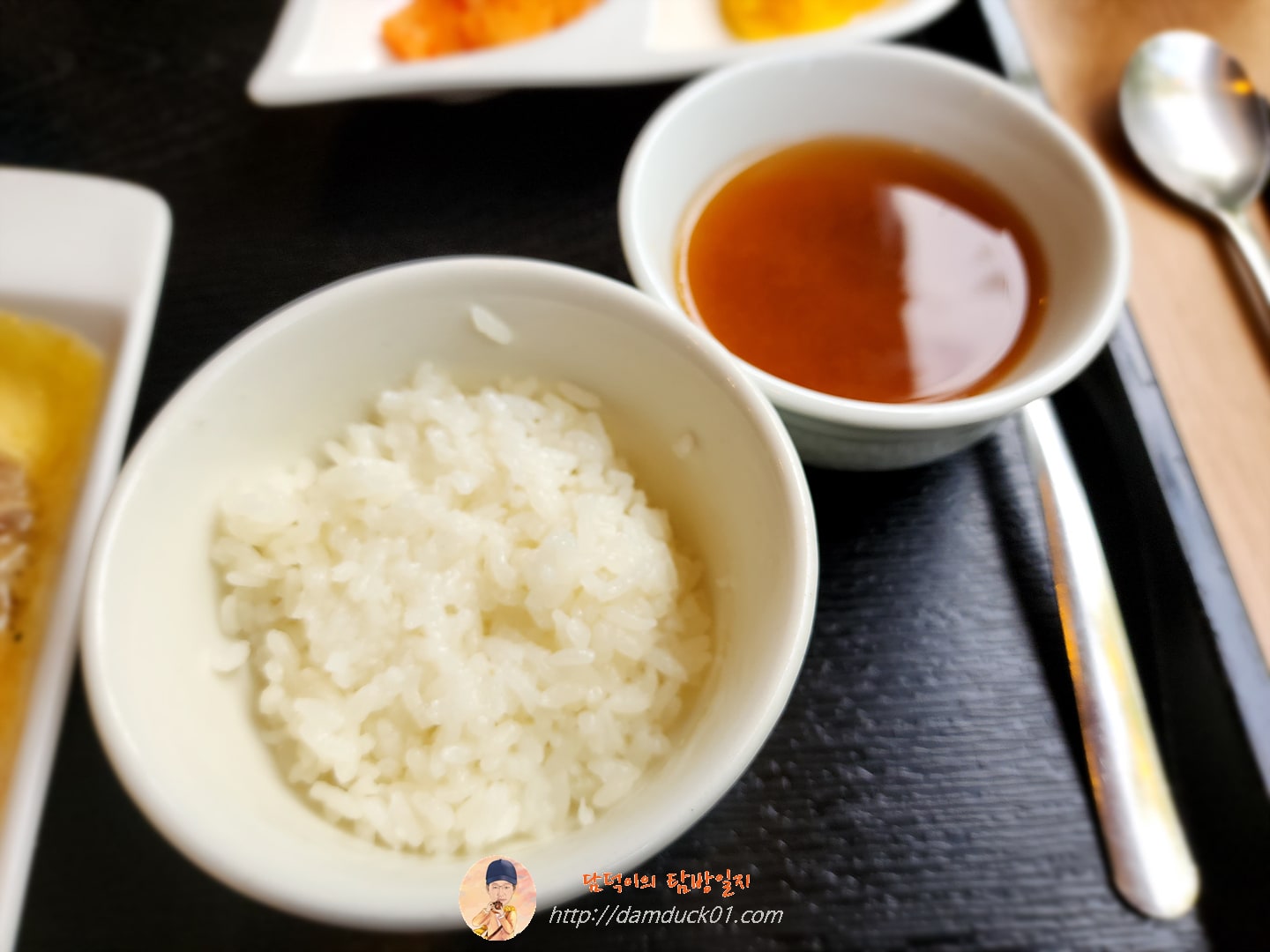 밥, 미소된장국