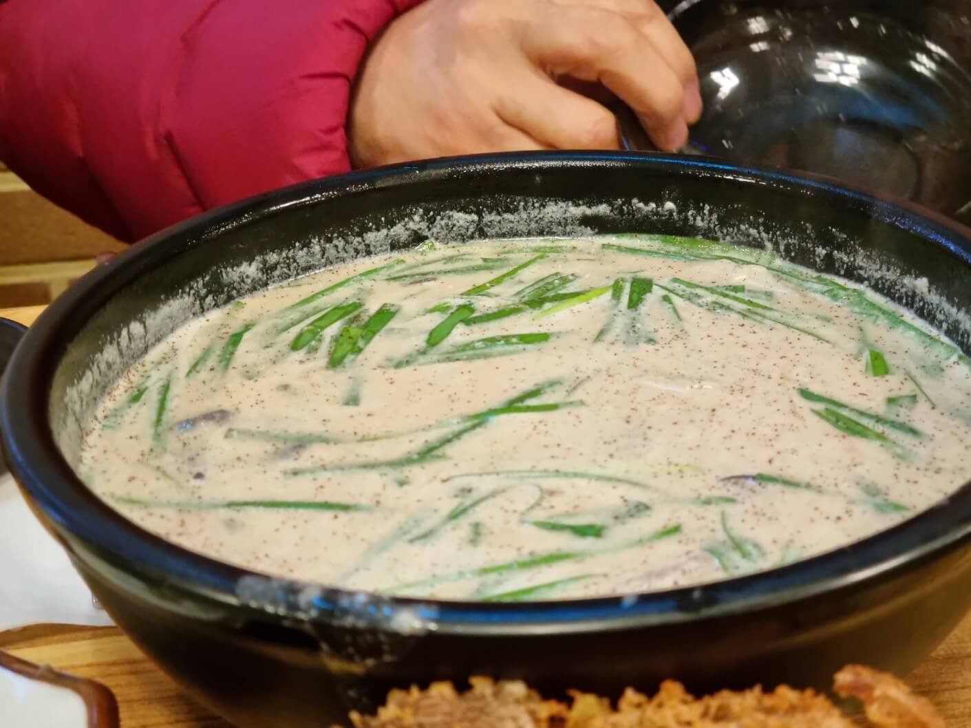 도토리-들깨칼국수