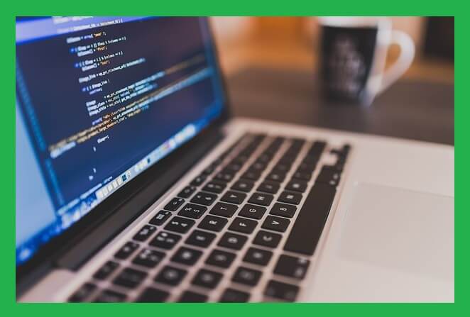 타이핑-작업-노트북