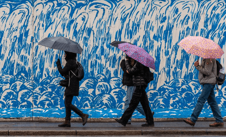 2025년 장마기간 시작일 및 지역별 강수량