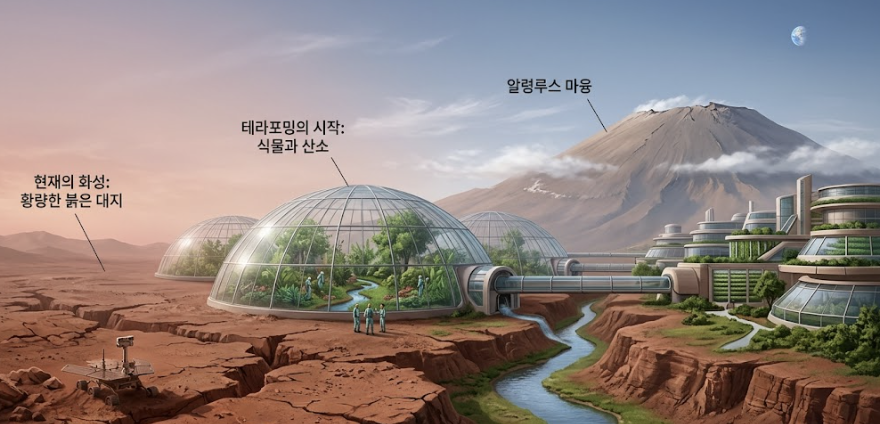 붉은 행성의 꿈, 화성 테라포밍과 인류의 두 번째 시작