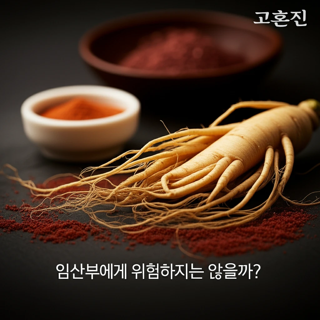 고혼진 임산부 사용 전 꼭 확인해야 ..