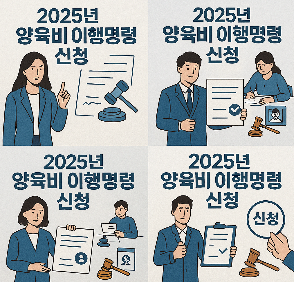 양육비 이행명령 신청