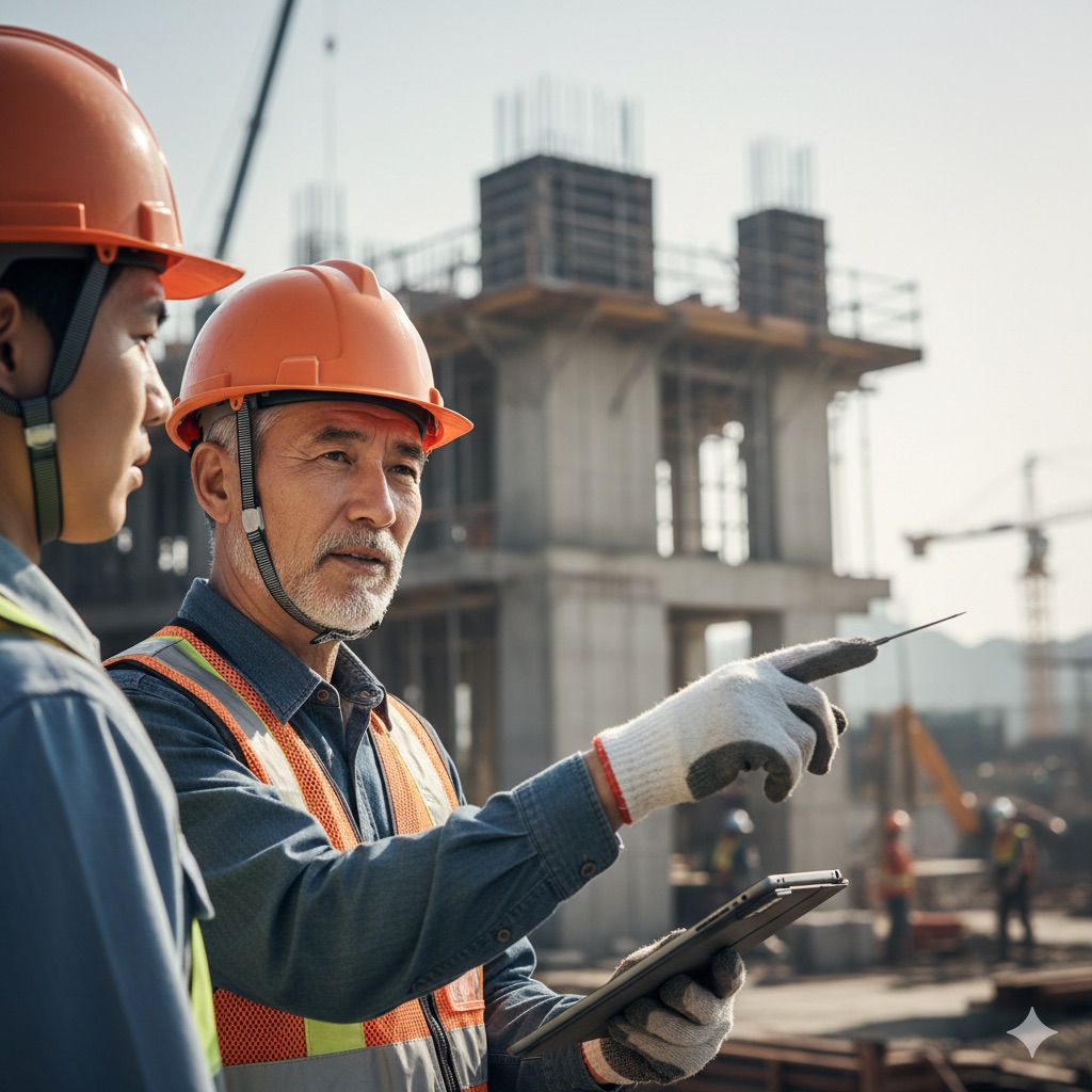 50대 현장직원 이미지