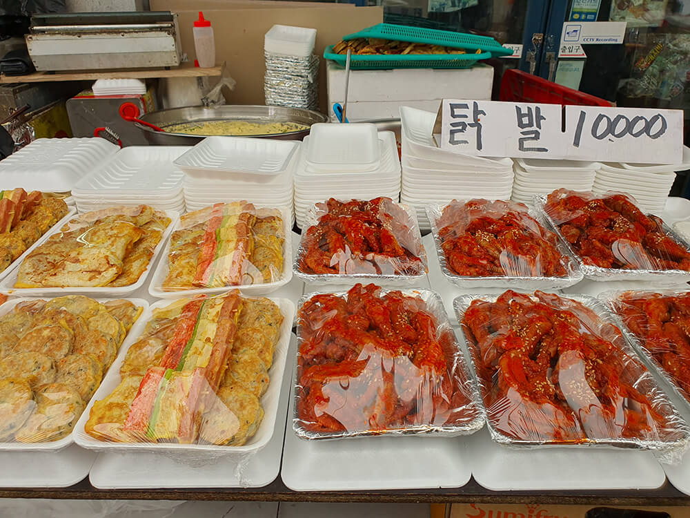 춘천 풍물시장 오일장 먹거리15