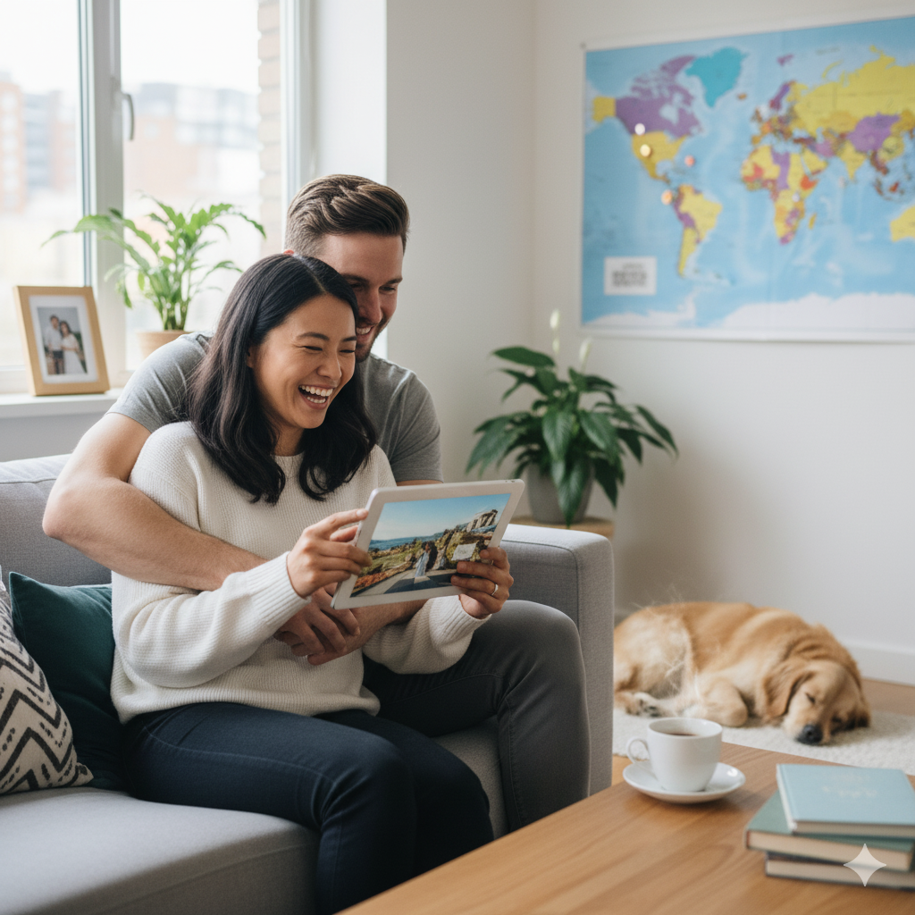 국제커플 관련 사진 첨부