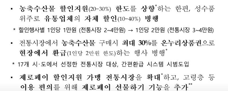 전통시장 할인행사
