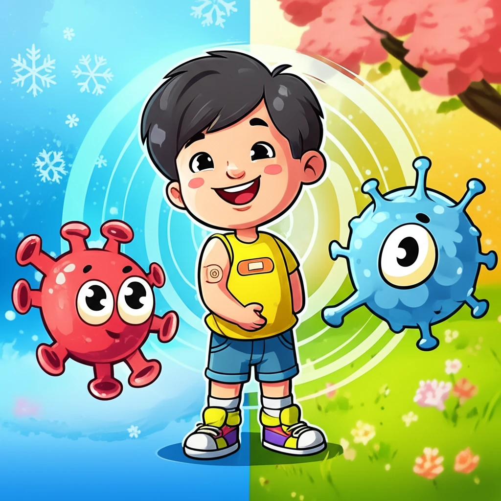 늦겨울 B형 독감 예방접종 항체 지속..